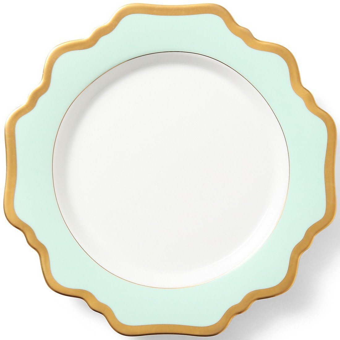 Anna Weatherley Aqua Green Palette Salad/Dessert Plate - Be On Park