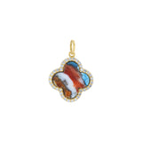 Bright Gems & Beads Oyster Tourmaline & Diamond Pendant - Be On Park