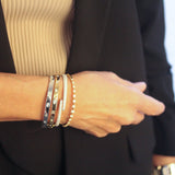 Kwiat Portofino Slim Bangle with Mixed Shape Diamonds - Be On Park