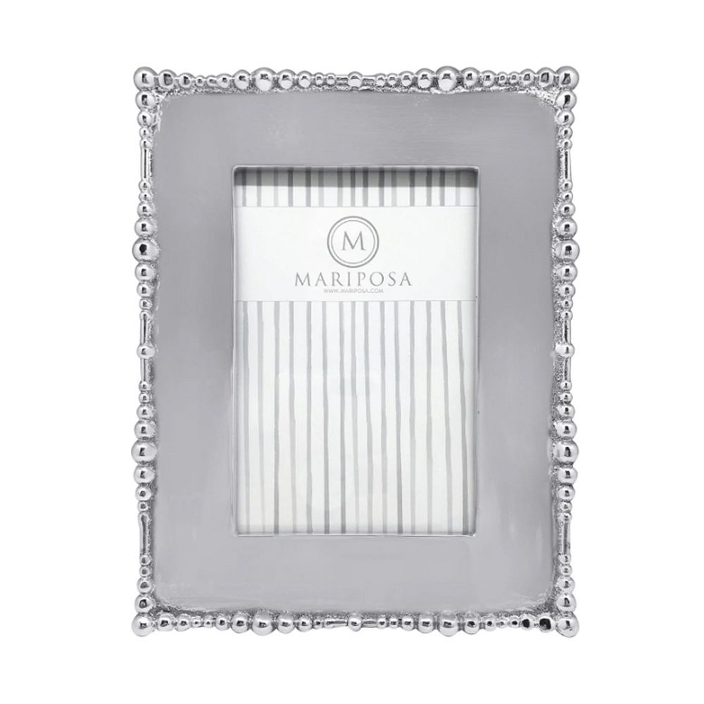 Mariposa Small Pearl Drop Engravable Frame - Be On Park