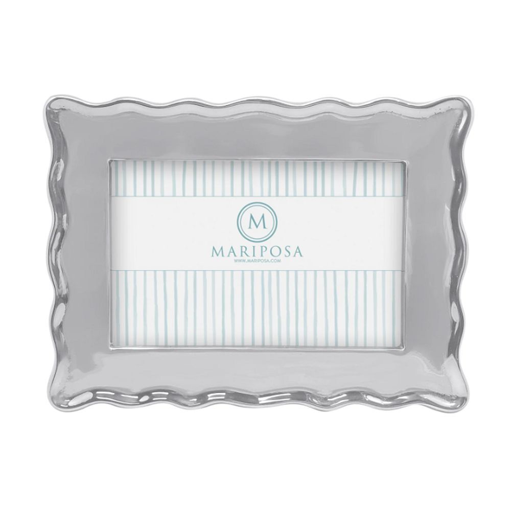 Mariposa Small Wavy Engravable Frame - Be On Park