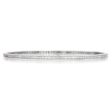 Sethi Couture Channel Set White Diamond Bangle - Be On Park