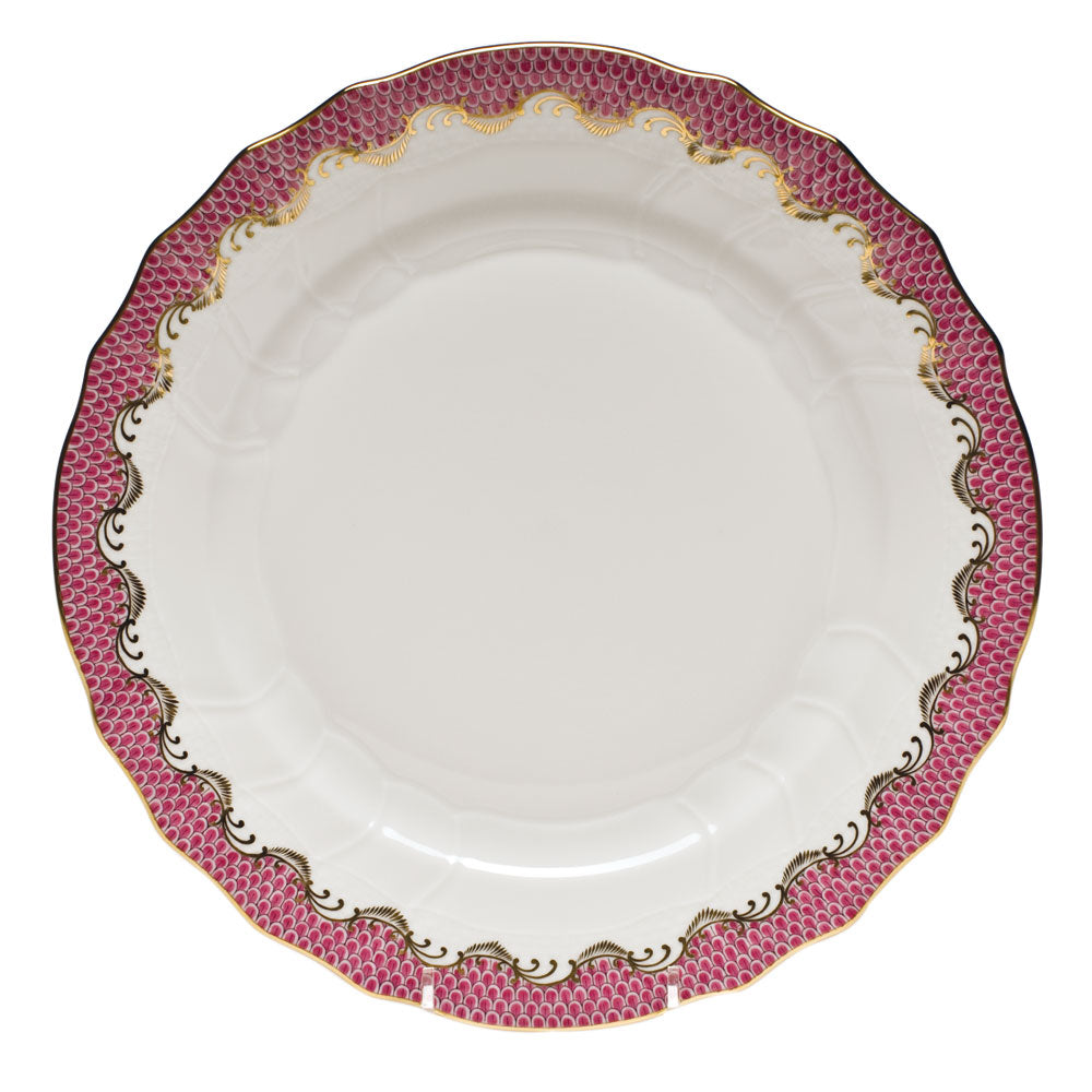 Fish Scale, Dinner Plate, Pink 10.5 in diameter - Be On Park