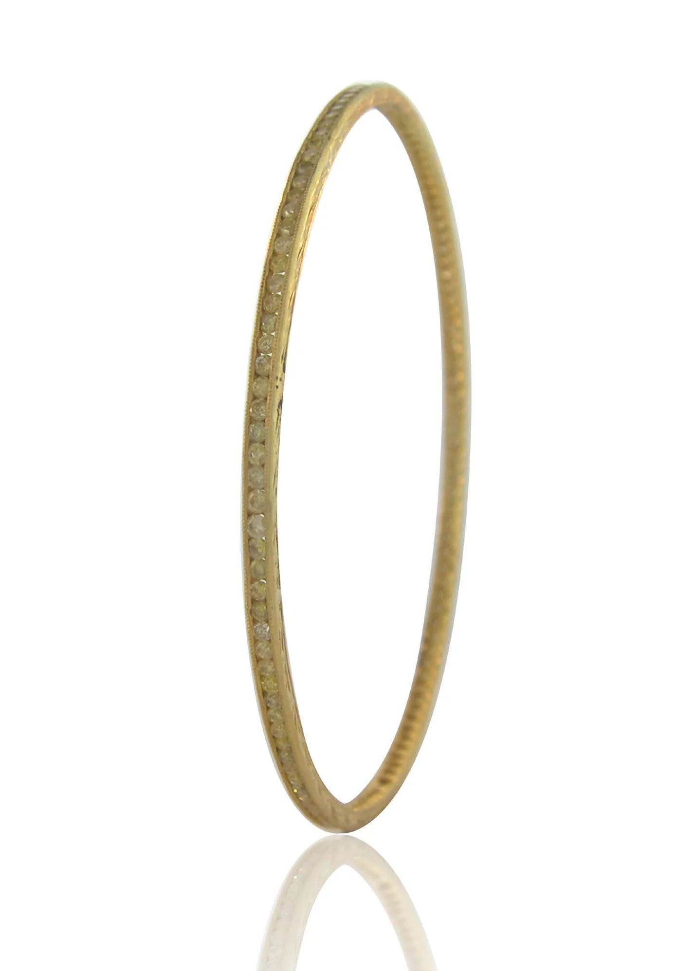 Sethi Couture Channel Set Diamond Bangle - Be On Park