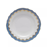 Herend Fish Scale Blue Salad Plate - Be On Park