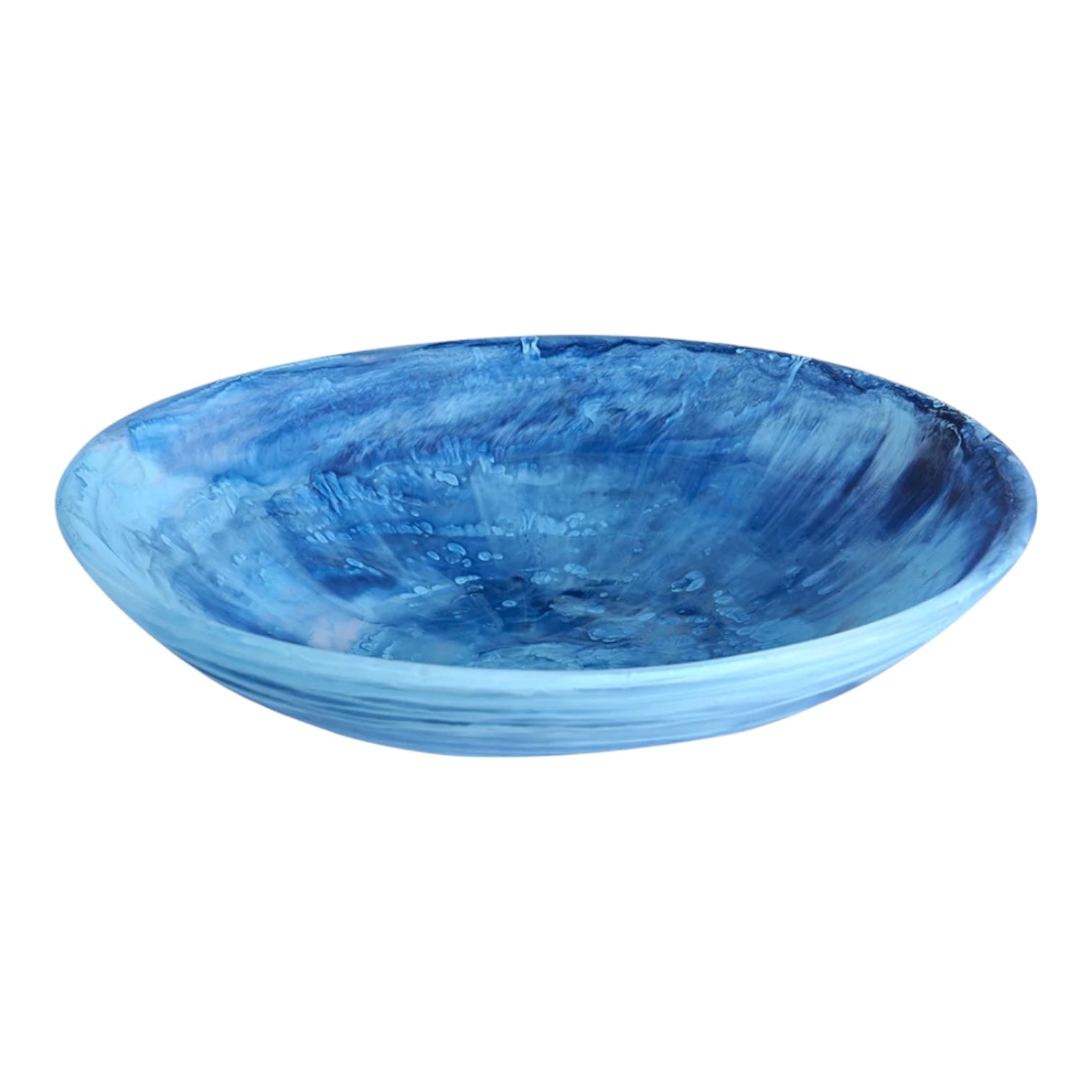 Resin Everyday Bowl | Large - Denim Swirl - Be On Park