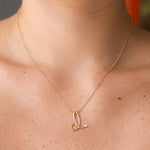 Kwiat Gold & Diamond Initial "D" Necklace - Be On Park
