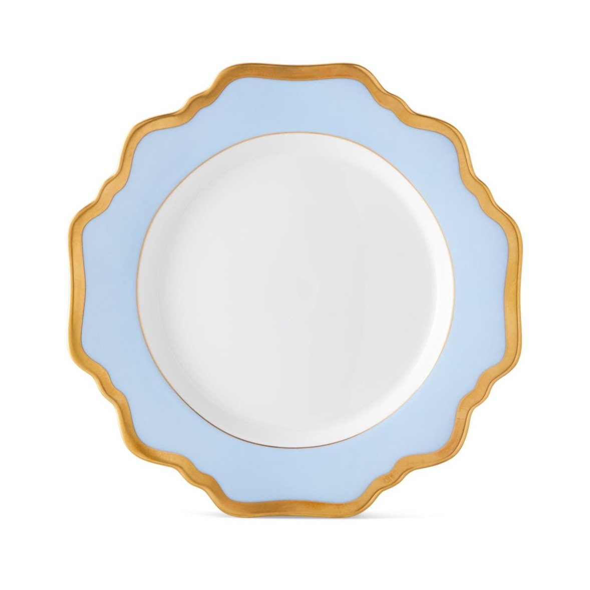 Anna Weatherley Sky Blue Palette Salad/Dessert Plate - Be On Park