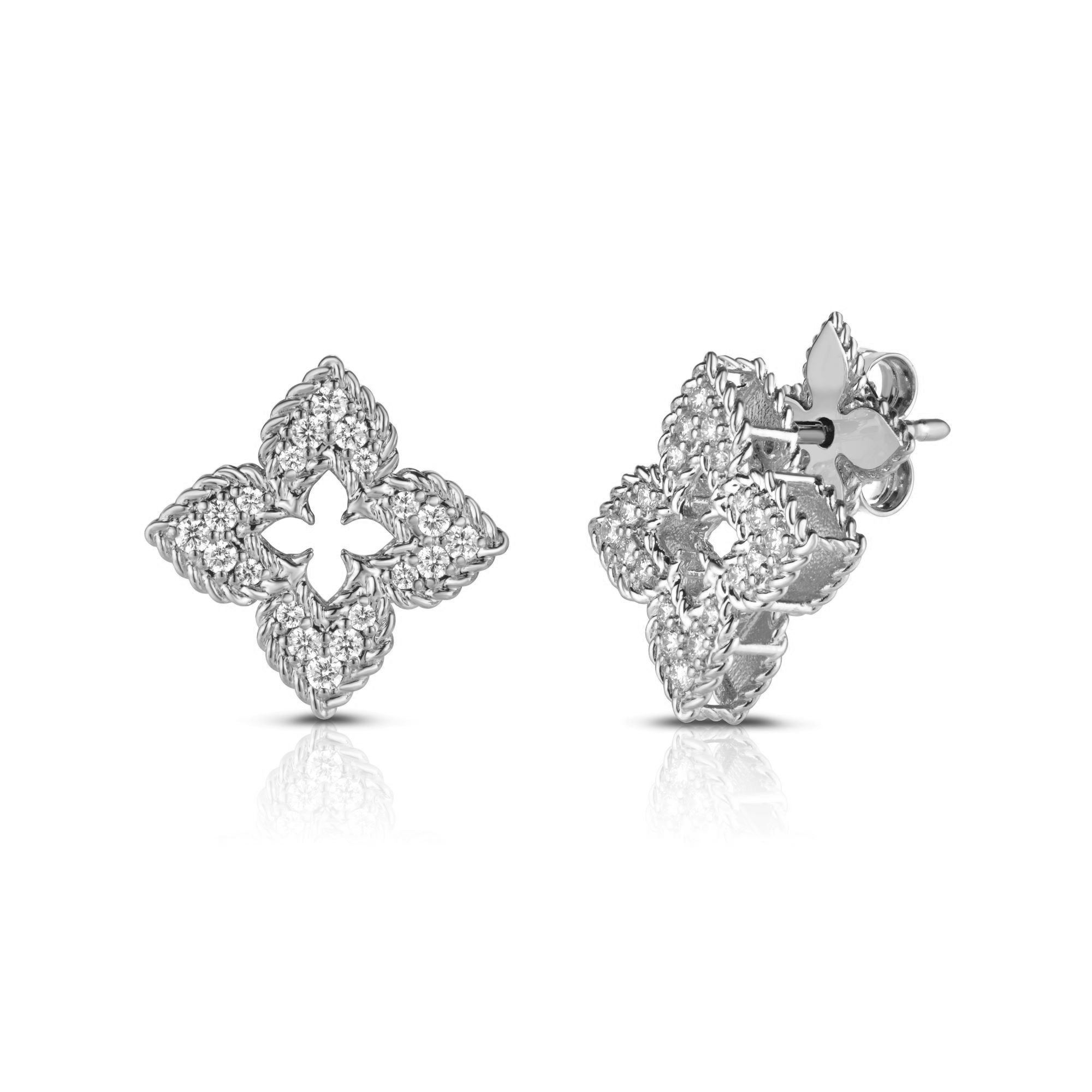 Roberto Coin Venetian Princess Diamond EARRINGS - Be On Park