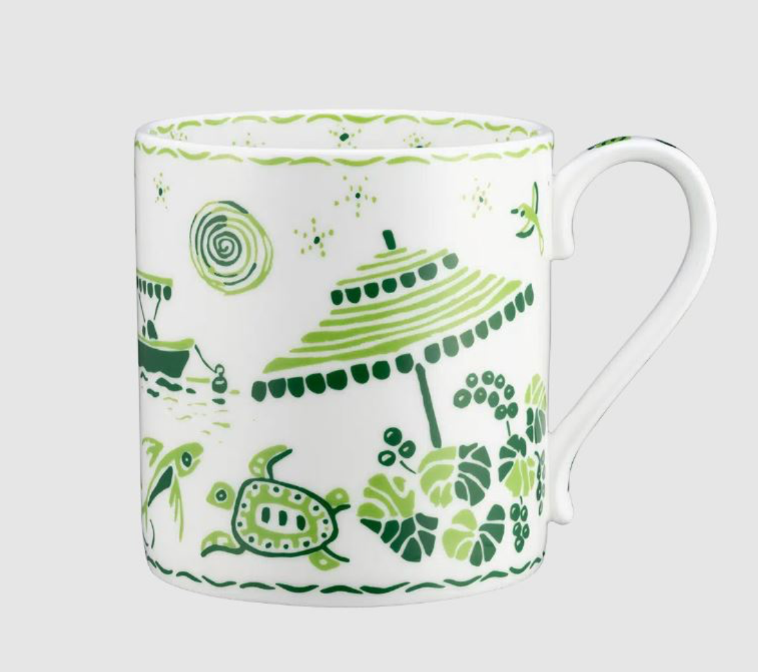 Royal Crown Derby Cobblers Cove Calypso Mug, Motif 3 - Be On Park
