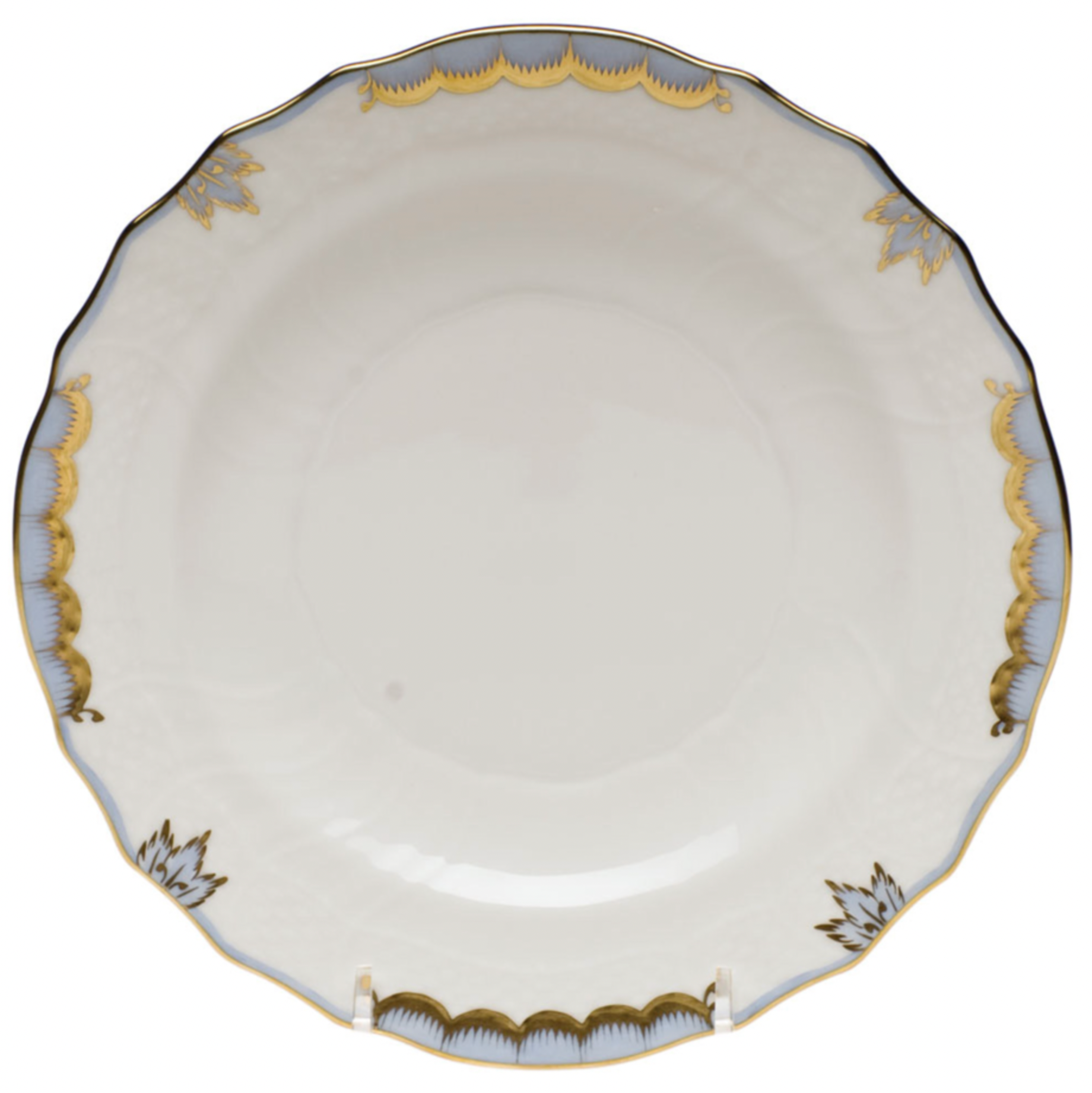 Herend Princess Victoria Light Blue Salad Plate - Be On Park