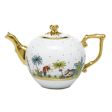 Herend Asian Garden Multicolor Tea Pot with Twist - Be On Park