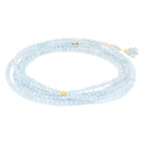 Anne Sportun Aquamarine Wrap Bracelet - Necklace - Be On Park