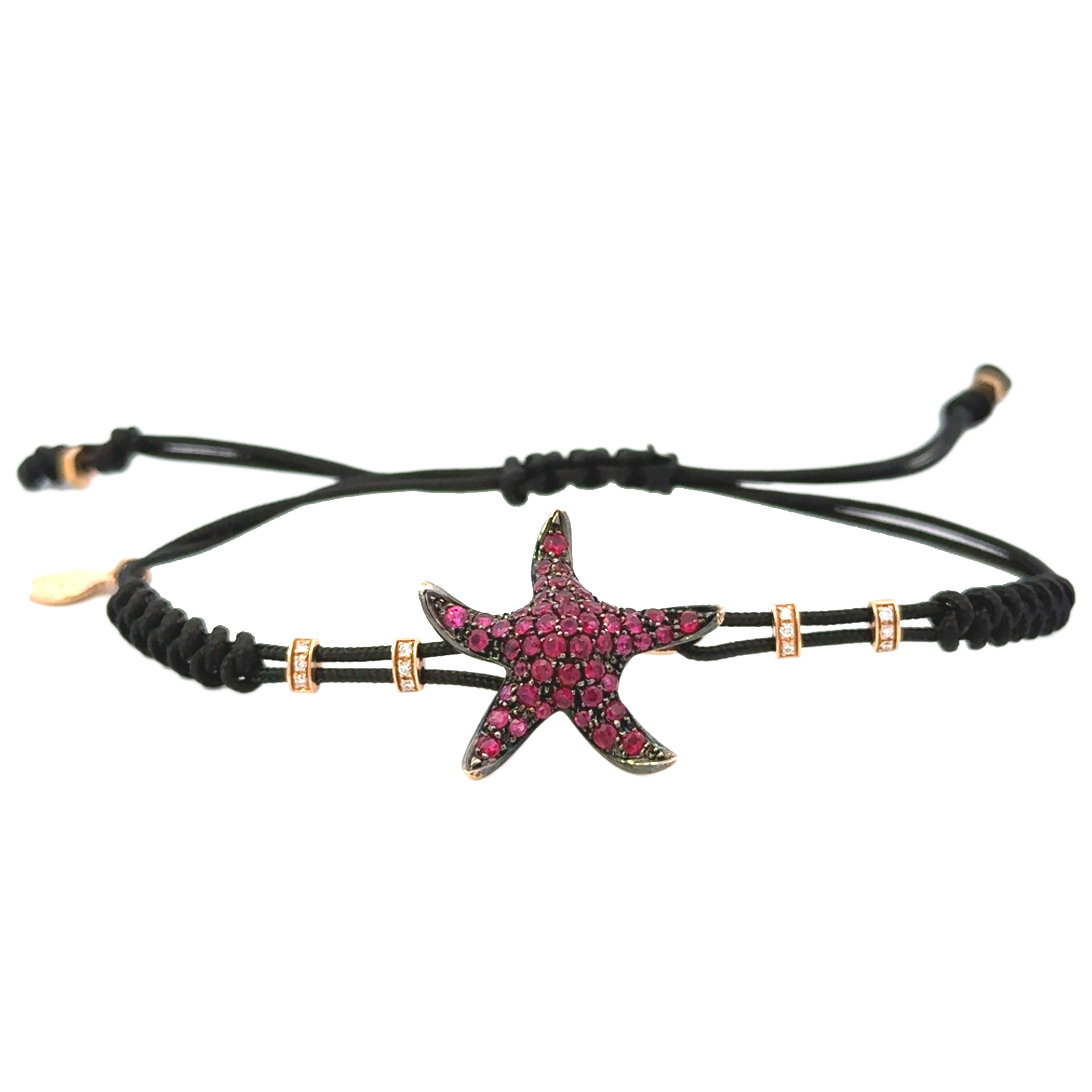 Pippo Perez Red Star Charm Bracelet - Be On Park