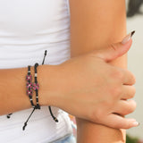 Pippo Perez Triple Four-Leaf Clover Charm Bracelet - Be On Park