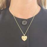 Penny Preville Starburst Diamond Heart Medallion - Be On Park