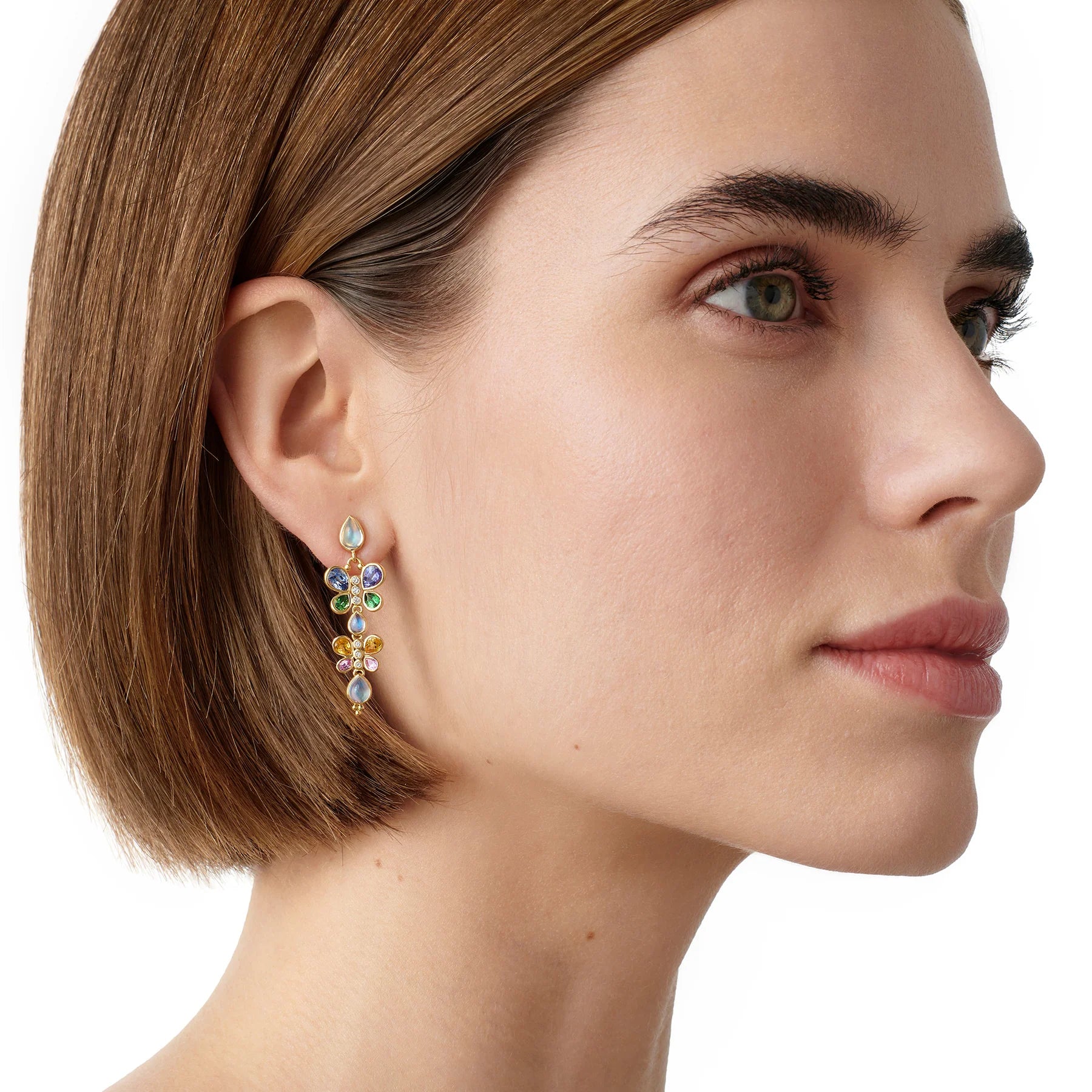 Temple St. Clair Precious Flutter Earrings - Be On Park