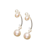 Sophie Bille Brahe Grand Stella Perle Freshwater Pearl Bar Earrings - Be On Park