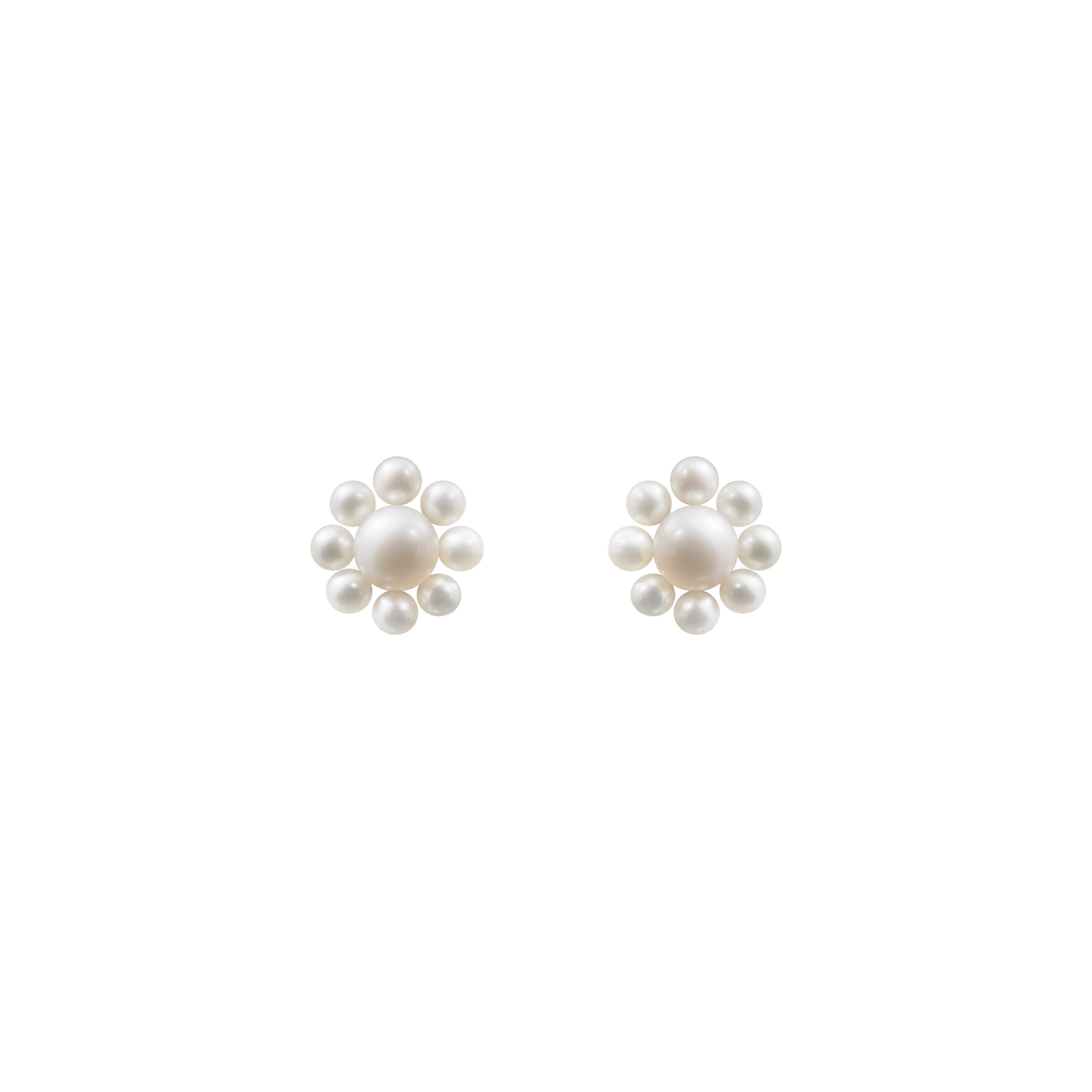 Sophie Bille Brahe Margherita Flower Earrings - Be On Park