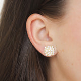 Paul Morelli Confetti Cushion Stud Earrings with Diamond