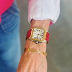 Vintage Rainbow Gemstone Cartier "Love" bracelet - Be On Park