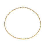 Suzanne Kalan Yellow Gold "Cut-Out" Block Necklace - Be On Park
