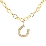 Sydney Evan 20th Anniversary Diamond Horseshoe Charm