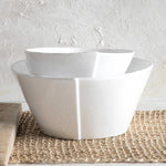 Lastra Medium Stacking Serving Bowl | White - Be On Park