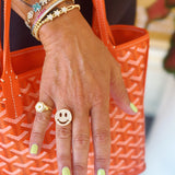 Sydney Evan rainbow gemstone icons tennis bracelet - Be On Park