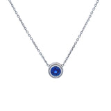 Penny Preville Round Sapphire Necklace - Be On Park