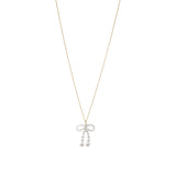 Sophie Bille Brahe "Bow Simple" Necklace - Be On Park