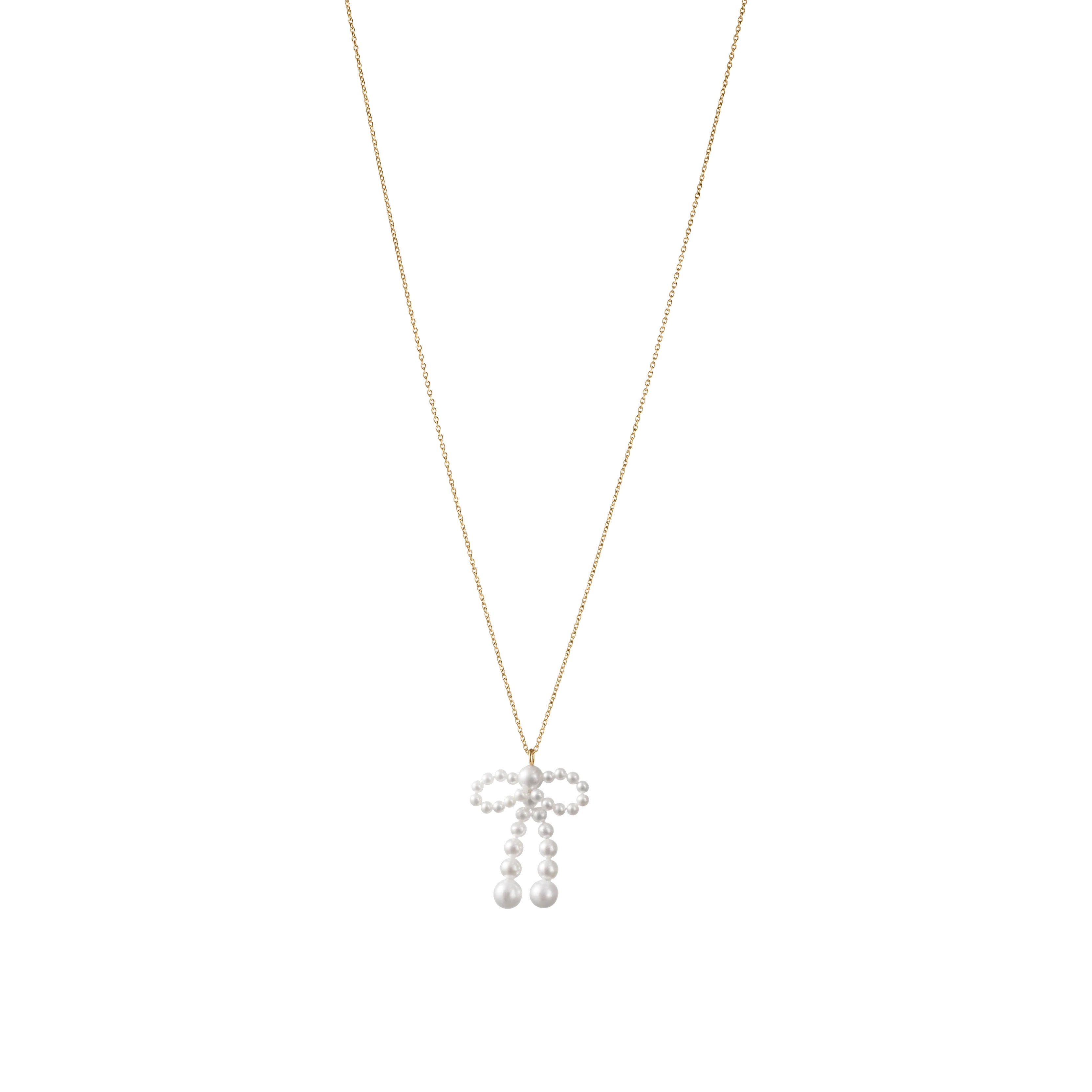 Sophie Bille Brahe "Bow Simple" Necklace - Be On Park