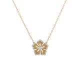 Piranesi x Be On Park Flower Necklace with Diamond - Be On Park
