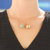 Vintage Gold Ball with Stars Charm - Be On Park