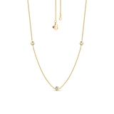 Roberto Coin Diamonds by the Inch 3-Station Necklace - Be On Park