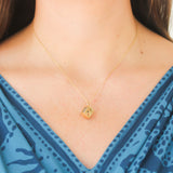 Vintage Gold Card Box Charm - Be On Park