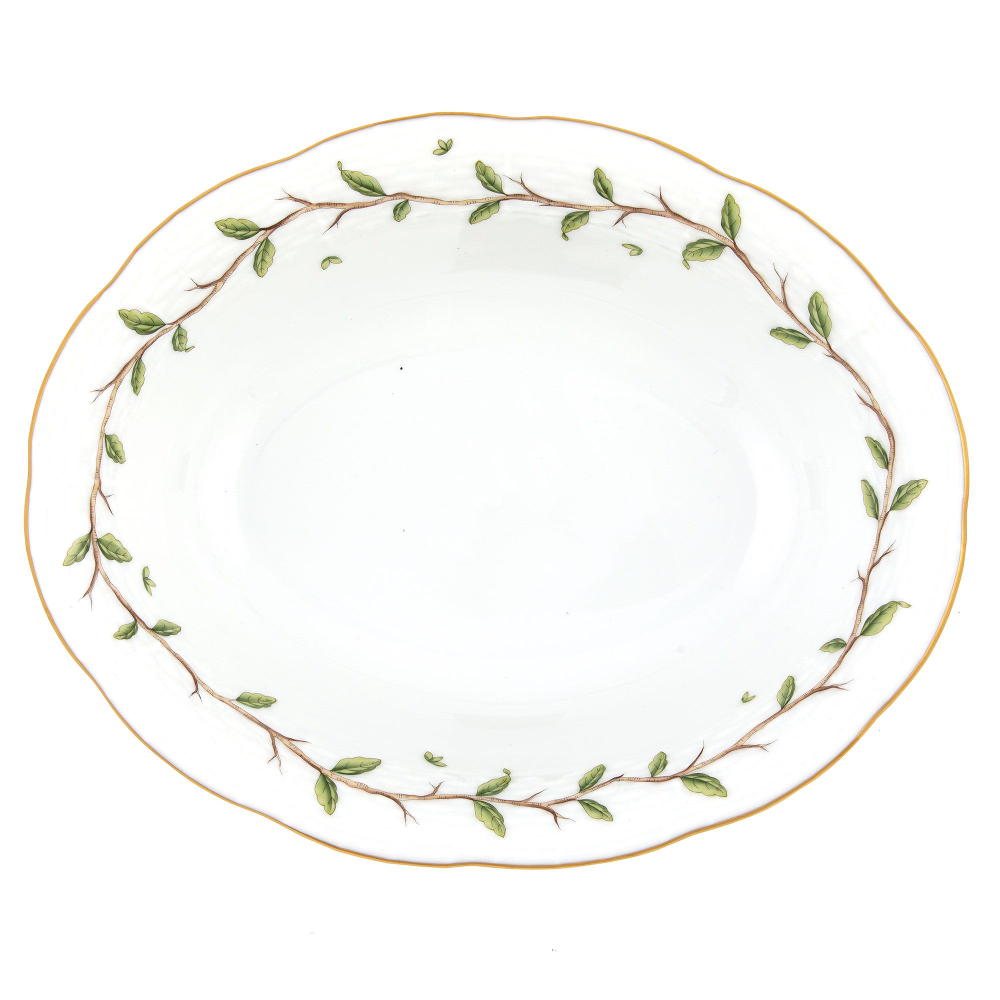 Herend Rothschild Garden Oval Vegetable Dish - Be On Park