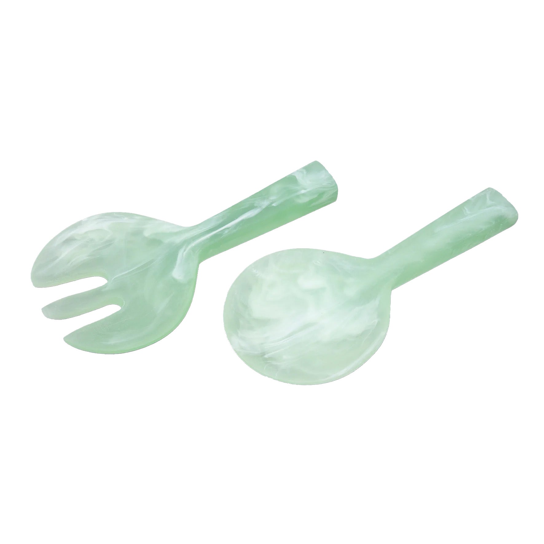 Nashi Home Short Handle Servers - Mint Swirl - Be On Park