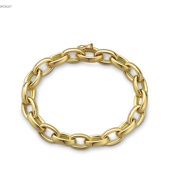 Monica Rich Kosann "Elizabeth" Link Bracelet - Be On Park