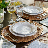 Berry & Thread Flared Dinner Plate | Whitewash - Be On Park