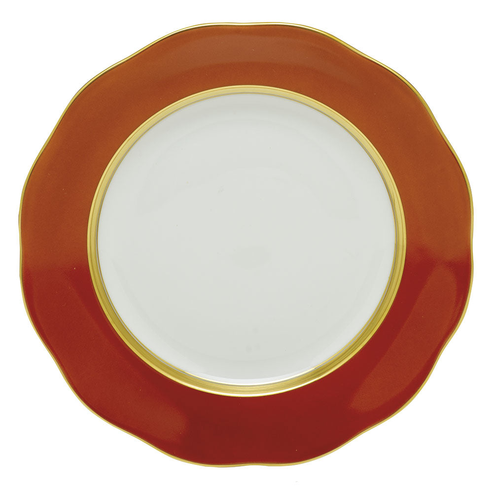 Herend Silk Ribbon Pumpkin Dessert Plate - Be On Park