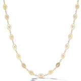 Orly Marcel Marquise Necklace with Diamonds - Be On Park