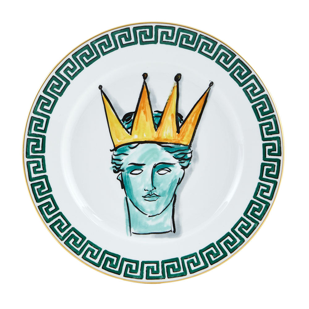 Ginori Il Viaggio Di Nettuno White Dinner Plate - Be On Park