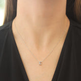 Roberto Coin 16-18" love letter diamond "E" necklace, additional letters available - Be On Park