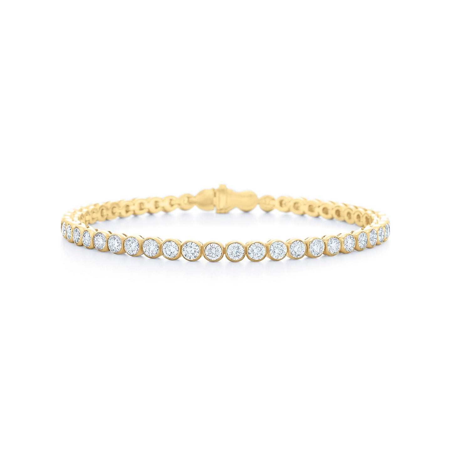 Kwiat Riveria Bezel Set Diamond Line Bracelet - Be On Park