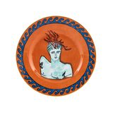 Ginori Il Viaggio Di Nettuno Rock Orange Flat Dessert Plate - Be On Park