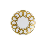 Royal Crown Derby Riviera Dream White Coupe Bread Plate - Be On Park