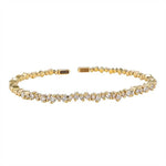 Suzanne Kalan Princess Cut Diamond Bangle Bracelet - Be On Park