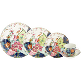 Mottahedeh Tobacco Leaf 5 Piece Place Setting - Be On Park