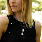 Monica Rich Kosann "DREAM" MOON CHARM WITH SAPPHIRES - Be On Park